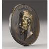 Image 3 : French Bronze Nicholas II Table Medal