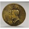 Image 1 : Russian Nicholas & Alexandra Bronze Table Medal