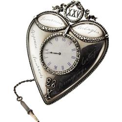 Russian FabergÃ© Alexander III Desk Clock