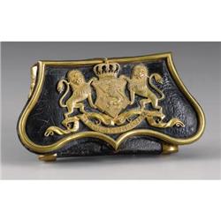 British Leather Cartridge Box