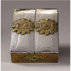 British Oak Regimental Box