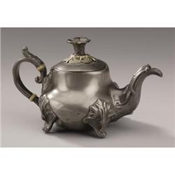Teapot Commemorating the Baptism of Edward VII