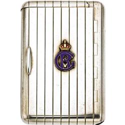 Enamelled Royal Presentation Cigarette-case