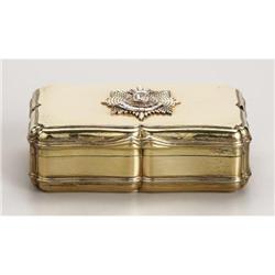 Victorian Silver-Gilt Presentation Snuffbox