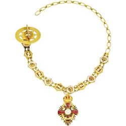 Gold Imperial Collar Formed as a Bracelet