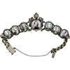 Image 1 : Silver Bracelet with Portrait Miniatures