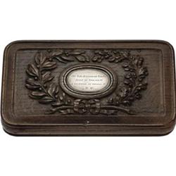 George IV Windsor Castle Oak and Silver Box