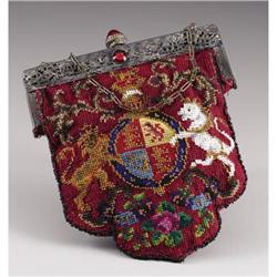 Queen Victoria Jubilee Needlepoint Bag