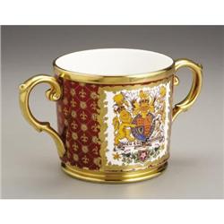 Paragon Queen Elizabeth II Coronation Loving Cup