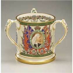 Queen Victoria Commemorative Boer War Loving Cup