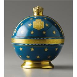 Elizabeth II Covered Box in the Form of an Orb