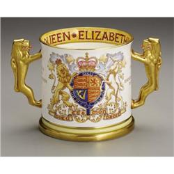 Paragon Queen Elizabeth II Coronation Loving Cup