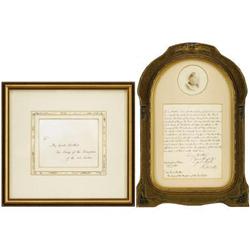 Queen Victoria Letter and Envelope