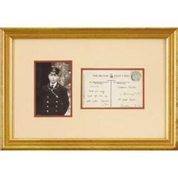 Postcard & Photo of Prince of Wales as a boy