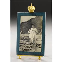 Signed Photograph of Prince Edward, as a boy