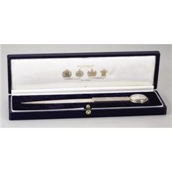 Diana Silver Presentation Paper Knife