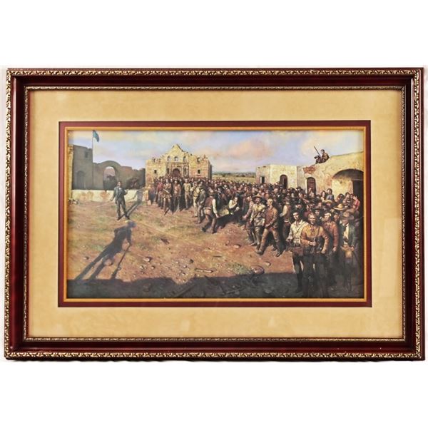 Kenneth Richard Turner Framed "Alamo" Print
