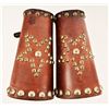 Image 2 : Collection of Leather Cowboy Cuffs (4 pair)