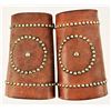 Image 4 : Collection of Leather Cowboy Cuffs (4 pair)