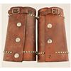 Image 5 : Collection of Leather Cowboy Cuffs (4 pair)