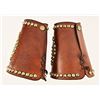 Image 7 : Collection of Leather Cowboy Cuffs (4 pair)