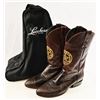 Image 1 : Texas Rangers Justin Exotic Lizard Boots