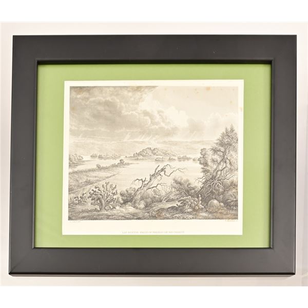 1850s Las Isletas Falls of Presidio Rio Grande TX