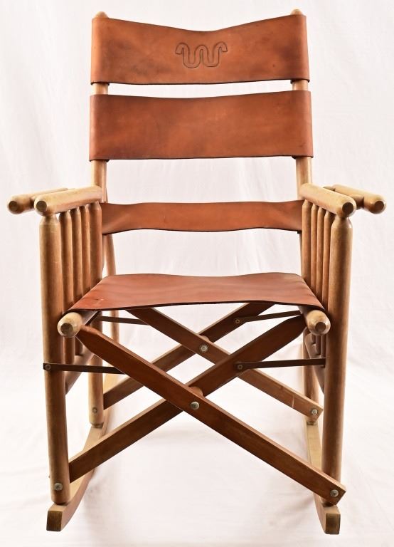 King Ranch Folding Rocking Chair