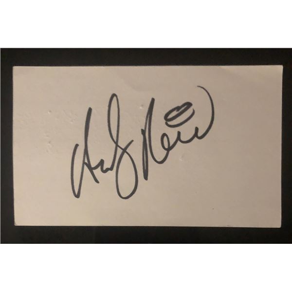 Andy Reid Autograph Cut