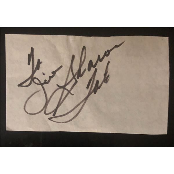 Sharon Tate Autograph Cut
