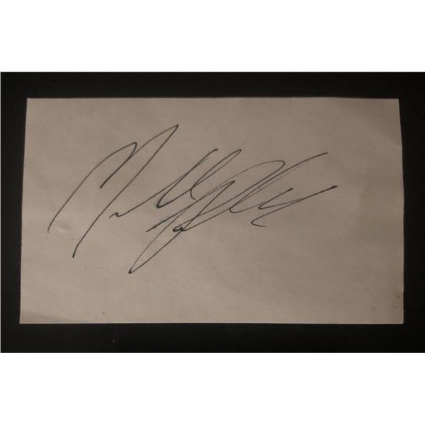 Michael Phelps Autograph Cut
