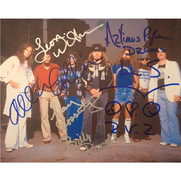 Lynyrd Skynyrd Signed Photo