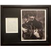 Image 1 : John Lennon & Paul McCartney Framed Autograph and Photo Display