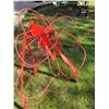 Image 3 : Red Abstract Art Piece. Lawn Ornament. Handmade.