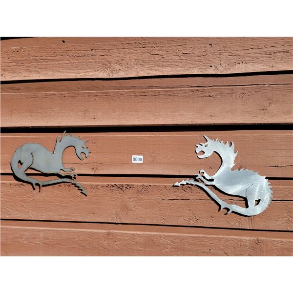 Metal Art - 2 Dragons