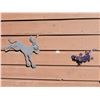 Image 1 : Metal Art - Gecko & Donkey