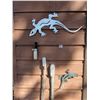 Image 1 : Metal Art - 2 Geckos