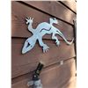 Image 3 : Metal Art - 2 Geckos