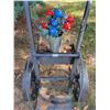 Image 2 : Big Wheeled Dolly with Flowers