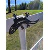 Image 3 : Metal Art - 2 Geckos