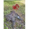 Image 1 : Metal Art - 2 Red Dragon Lawn Ornaments
