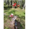 Image 4 : Metal Art - 2 Windmills & 2 Red Dragon Lawn Ornaments