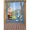 Image 3 : Birdhouse - Planter - Plexiglass Charlie Brown & Bugs Bunny