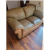 Image 2 : Brown Leather Lazy-Boy Loveseat