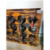 Image 2 : Burnt Wood 40 Bottle Wine Rack