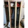 Image 3 : 2 Door Locker & 3 Door School Locker with Contents