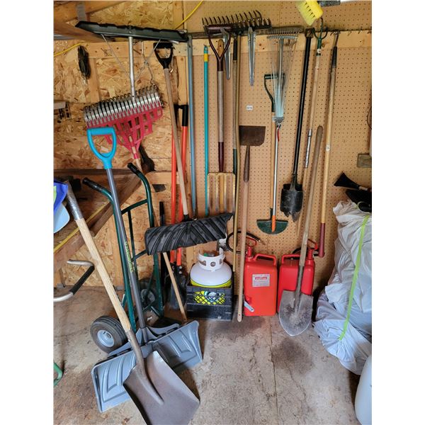 Assorted Yard Tools