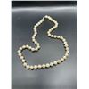 Image 1 : 18" Cultured Pearl Necklace 14K Clasp