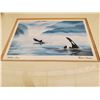 Image 2 : 421 --  Two Bruce Muir Prints with Mariner Themed Shadow Box