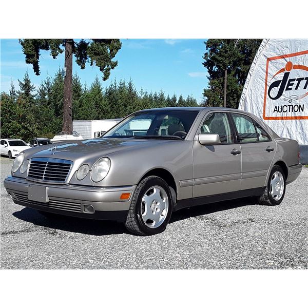 B2 --  1999 MERCEDES E430 , Gold , 225858  KM's